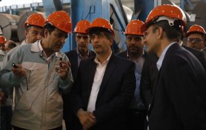مدیرعامل گروه فولاد مبارکه در بازدید از شرکت ورق‌خودرو