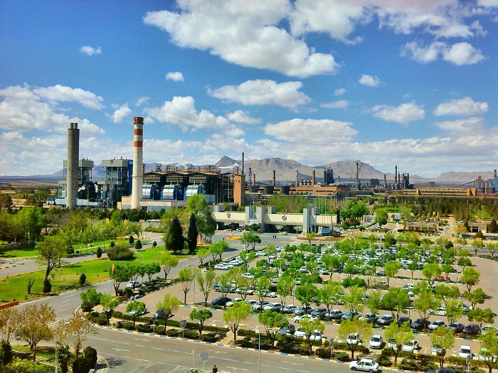 فعالیت زیست محیطی ذوب آهن اصفهان