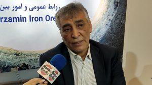علی اکبر پوریانی مدیرعامل شرکت سنگ آهن گهرزمین