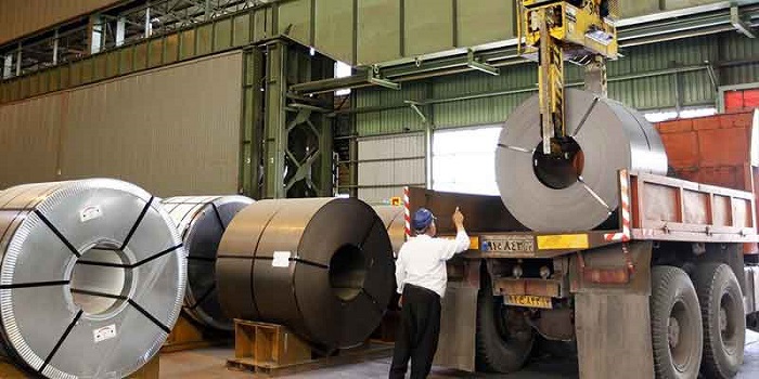 رشد صادرات فولاد ایران در نیمه اول سال جاری