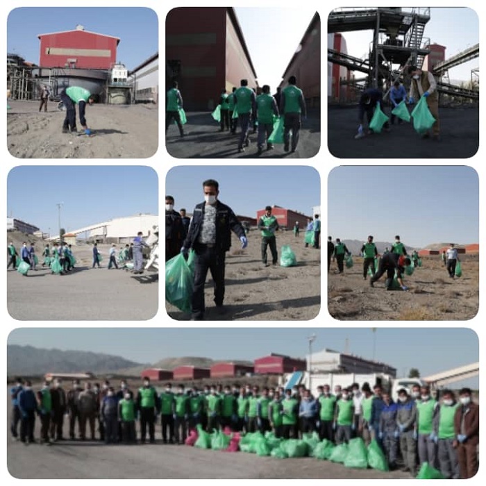 اولین پویش جامعه سبز اندیش در مجتمع معدنی چادرملو برگزار گردید.