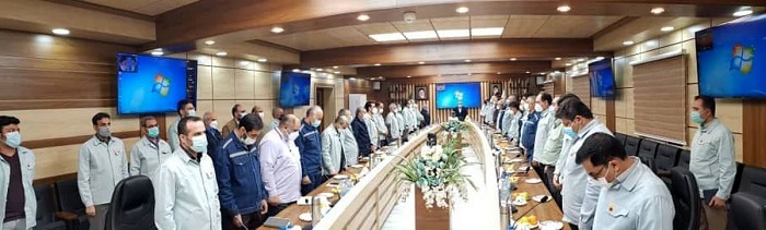 برگزاری جلسه پدافند غیرعامل شرکت فولاد خوزستان