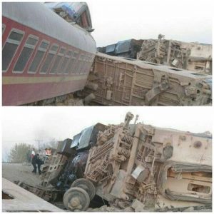اقدام امدادی چادرملو به حادثه‌دیدگان قطار مسافری مشهد- یزد