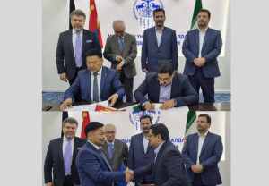 امضای تفاهم نامه همکاری میان شرکت تهیه و تولید مواد معدنی ایران و اتاق بازرگانی مغولستان