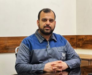 دکتر امید قادری مدیر آزمایشگاه و مهندسی کیفیت فولاد سنگان