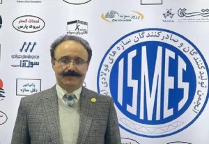حامد ضیایی رئیس انجمن تولیدکنندگان و صادرکنندگان سازه‌های فولادی ایران