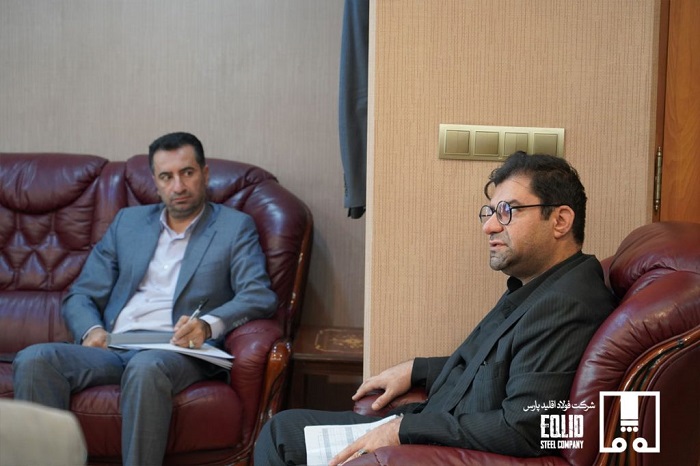 رضا شریفی مدیرعامل شرکت فولاد اقلید پارس